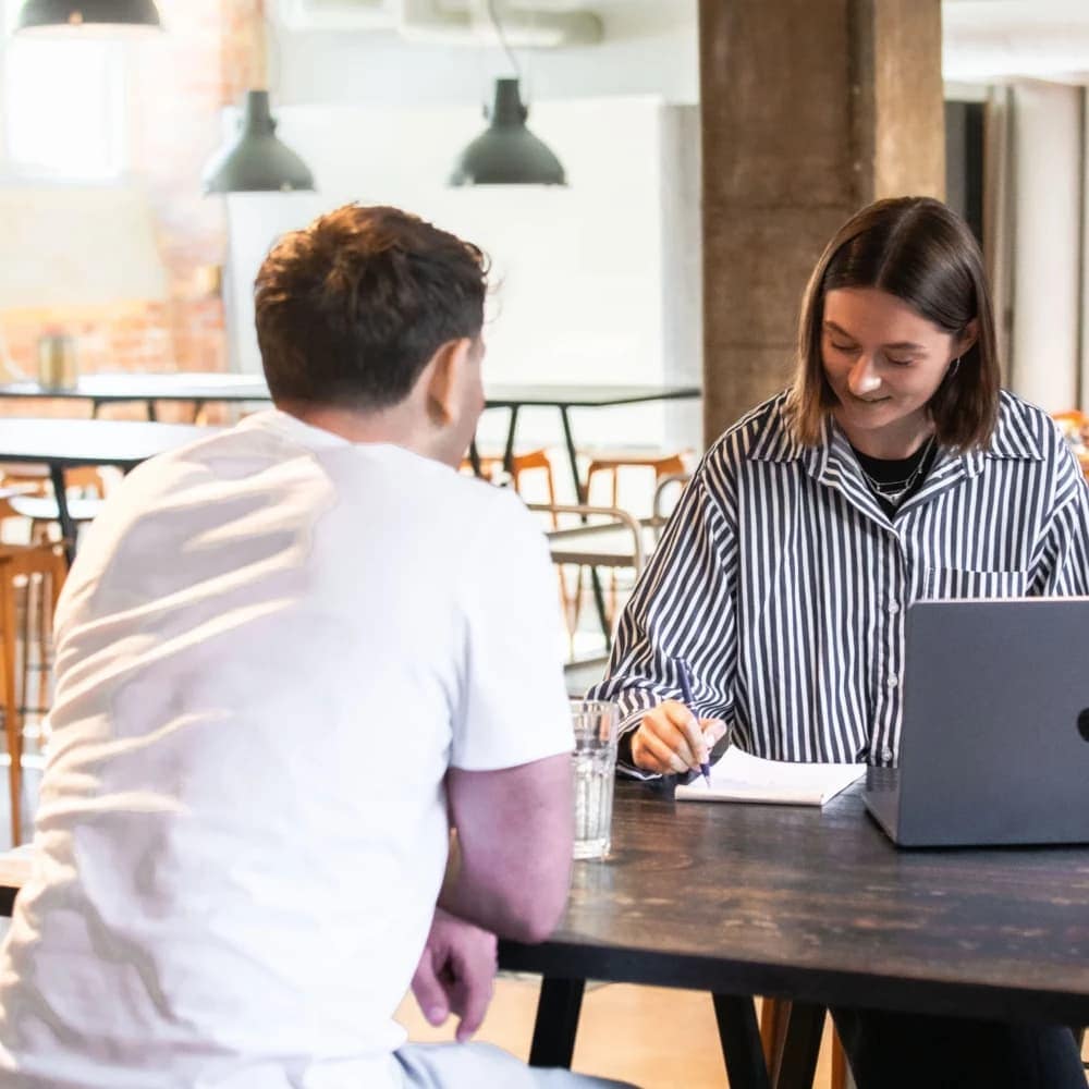 Møde hos Versano – teamarbejde og idéudveksling