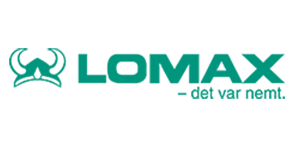Lomax logo - office equipment brand
