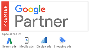 Google Partner logo - certification for Google Ads experts