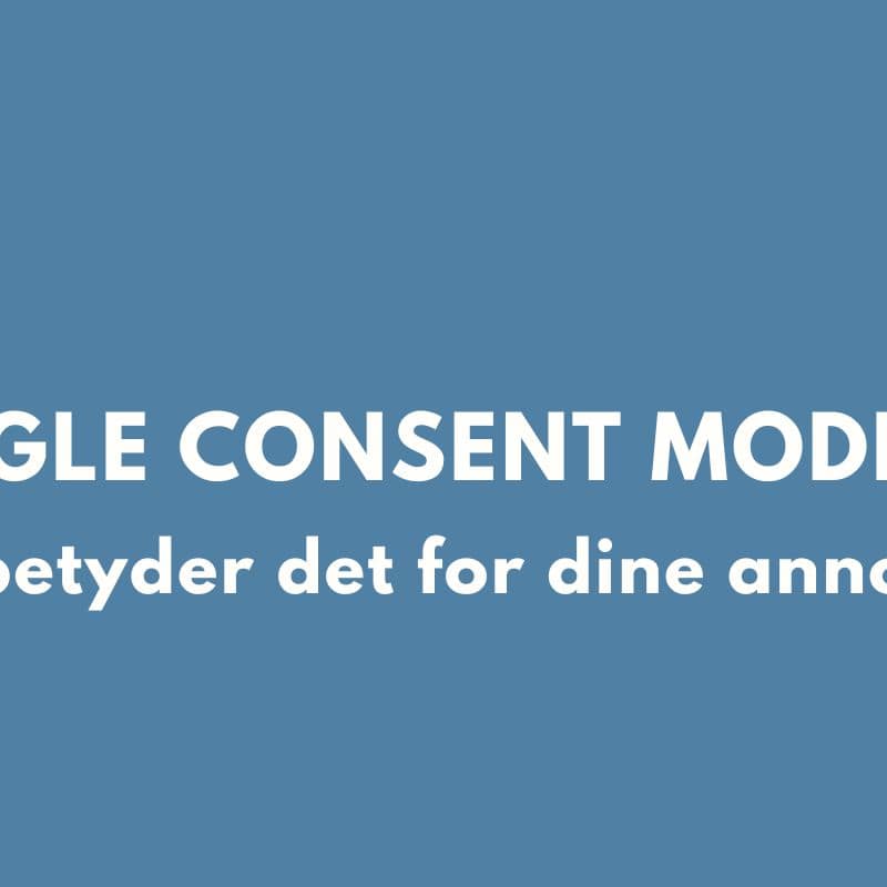 Blog post about Google consent mode v2